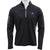Adidas Golf Men's Classic 3-Stripe 1/4-Zip Midweight Performance Pullover - Black