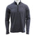 Adidas Golf Men's Classic 3-Stripe 1/4-Zip Midweight Performance Pullover- Greystone