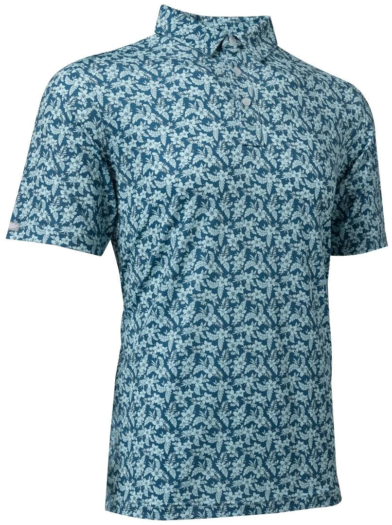 Pacifico Print Polo Aruba Short Par 4